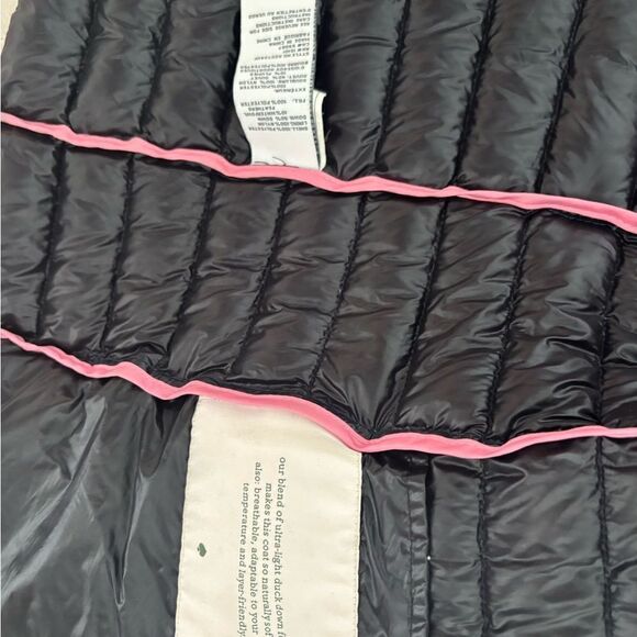 Kate spade puffer down Jacket Quilted coat logo hoodie active soft down parka - Picture 9 of 10